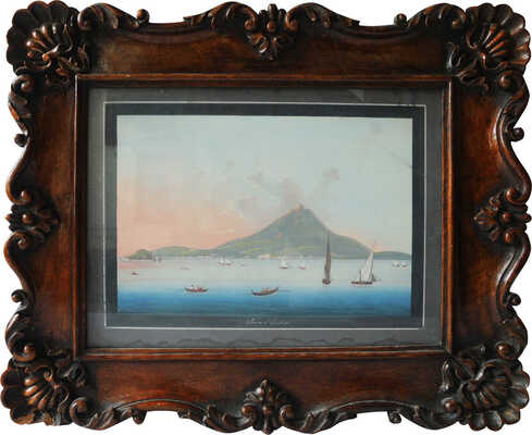 Неизвестный художник (итальянская школа). Вид на Везувий